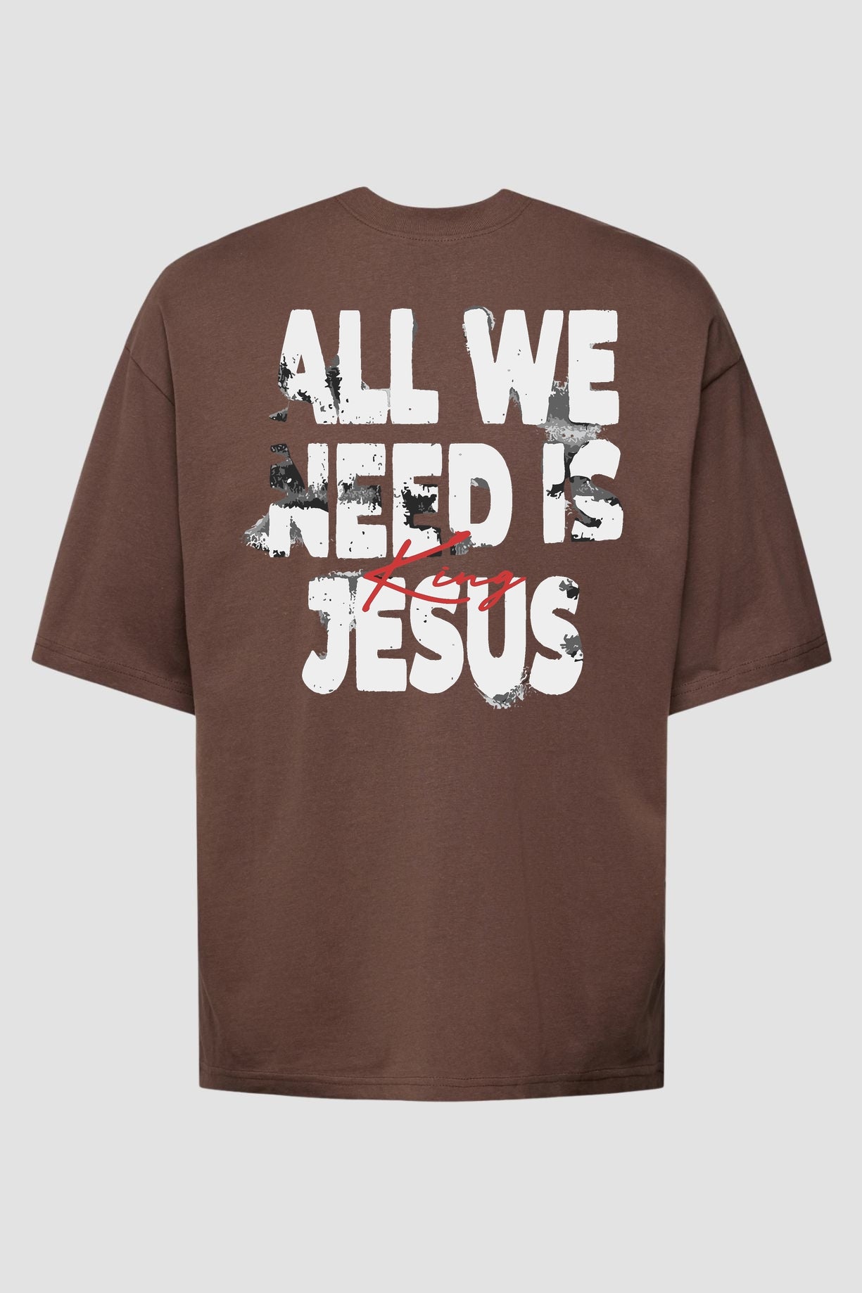 Oversized Suedine n.10 - All We Need Is King Jesus