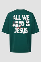 Oversized Suedine n.10 - All We Need Is King Jesus