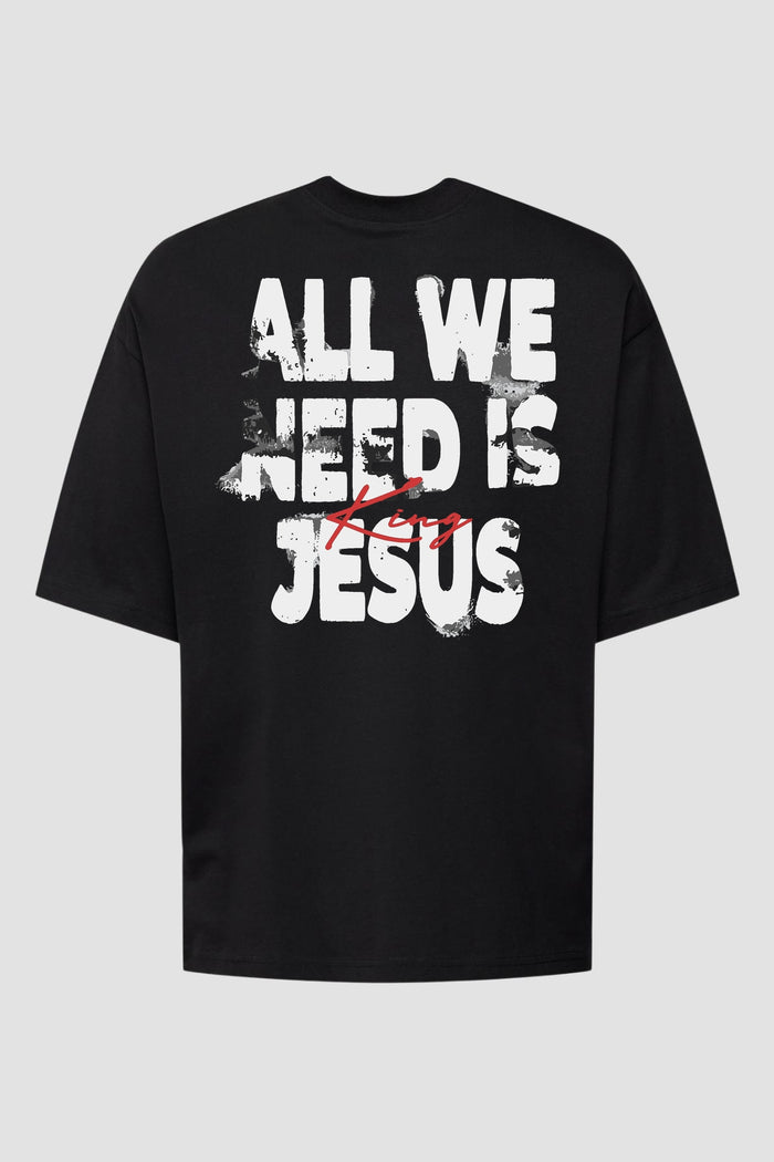 Oversized Suedine n.10 - All We Need Is King Jesus