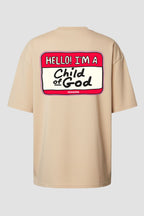 Oversized Suedine n. 102 - Hello I'm Child Of God