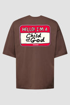 Oversized Suedine n. 102 - Hello I'm Child Of God