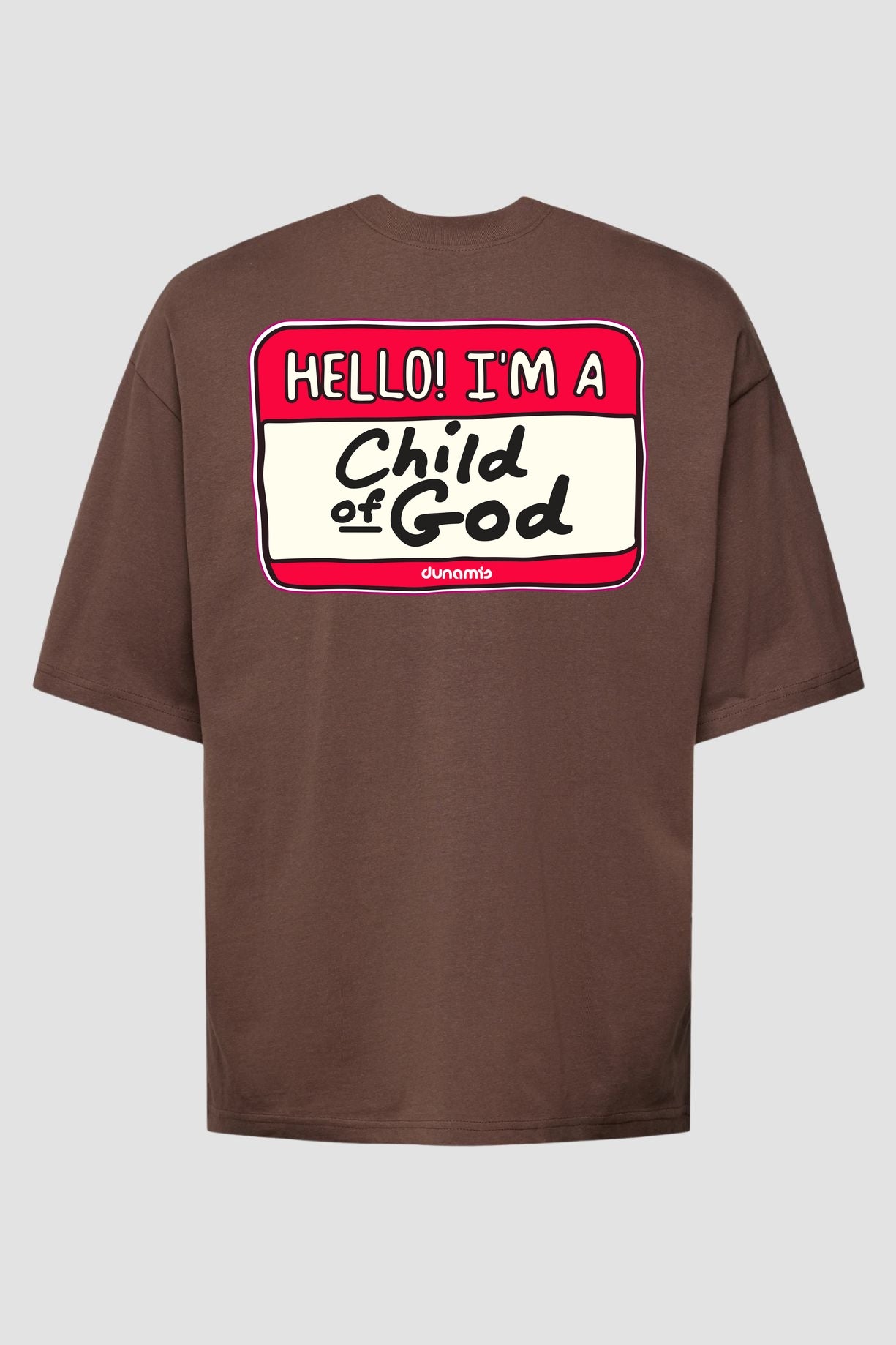 Oversized Suedine n. 102 - Hello I'm Child Of God