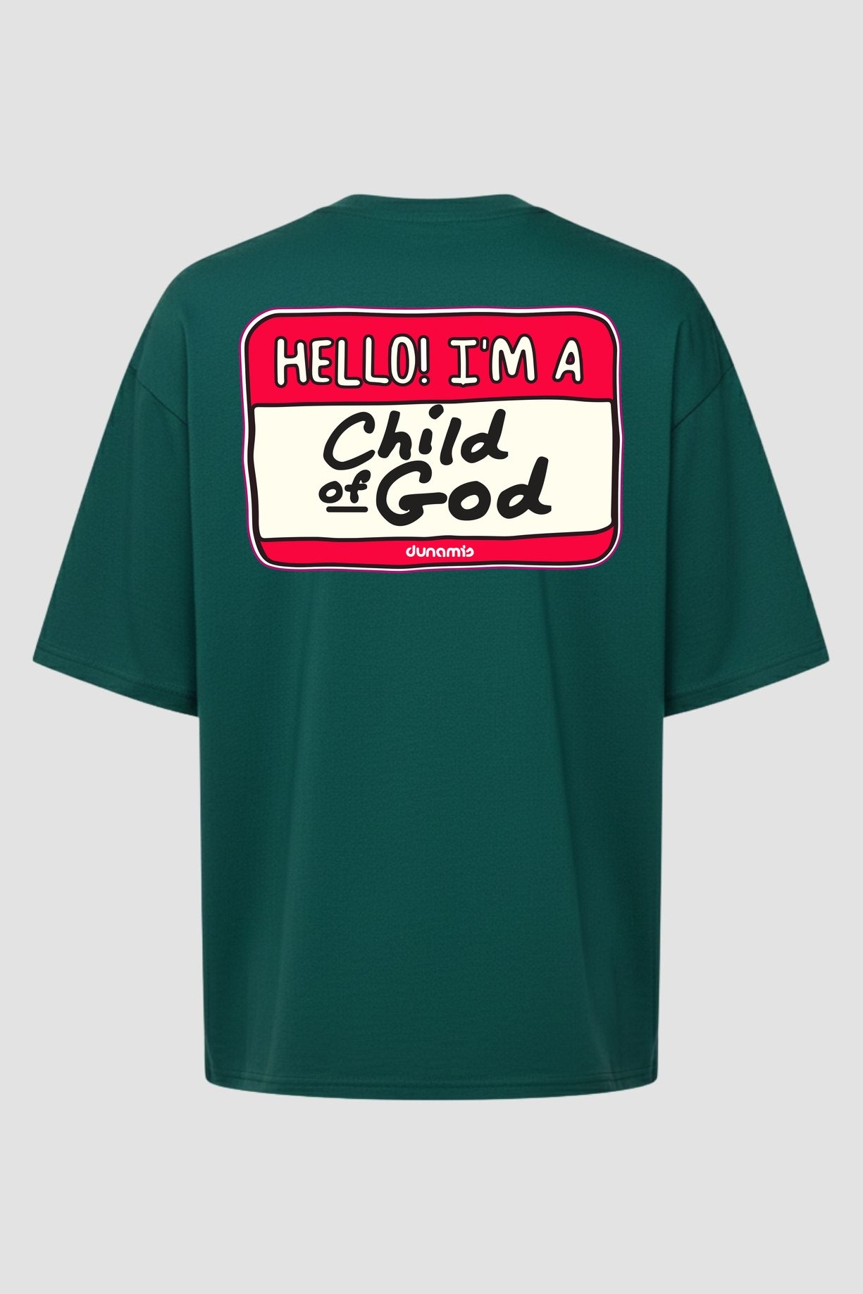 Oversized Suedine n. 102 - Hello I'm Child Of God