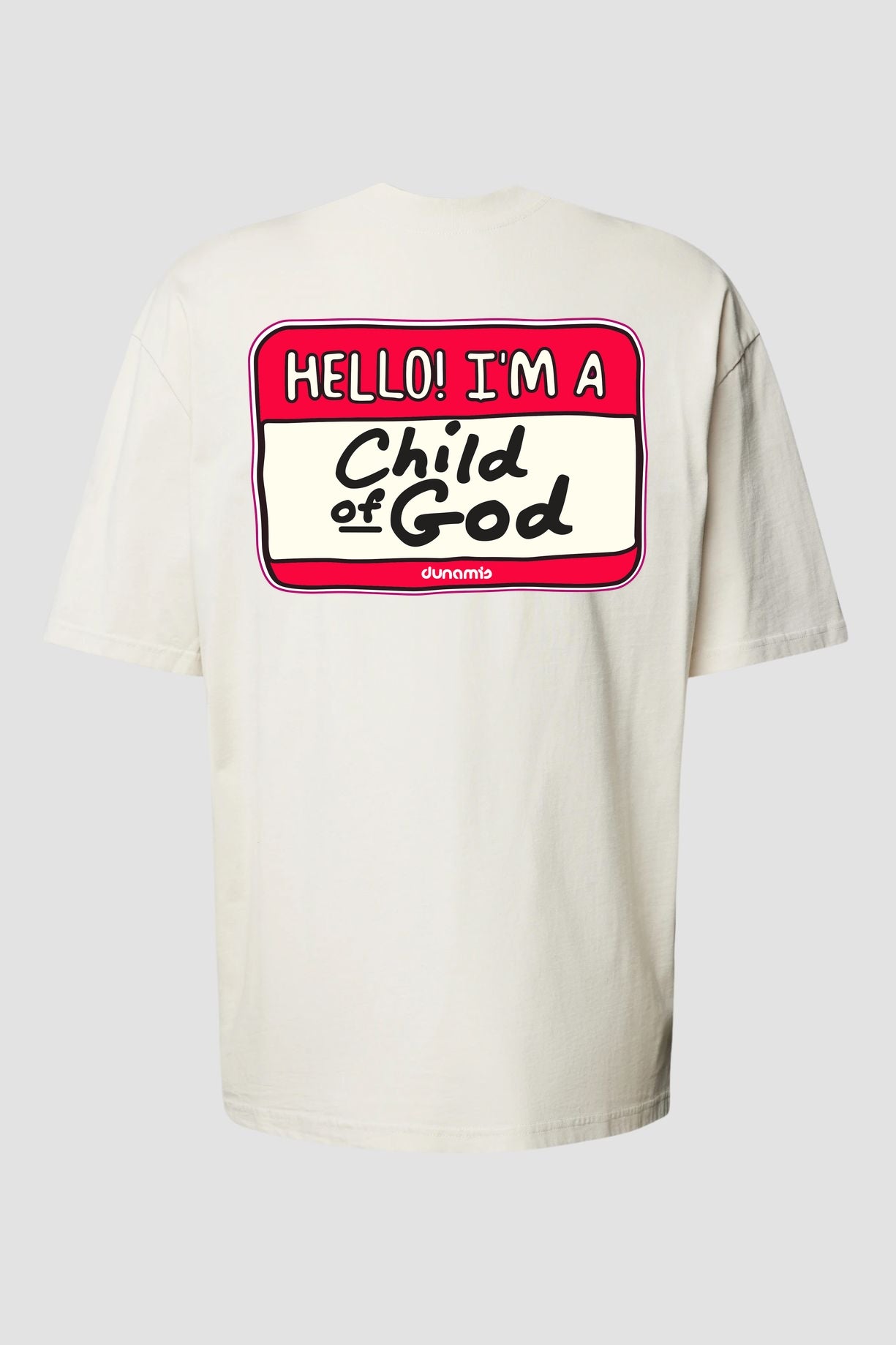 Oversized Suedine n. 102 - Hello I'm Child Of God