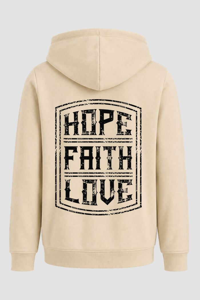 Moletom n. 108 - Hope Faith Love