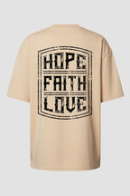 Oversized Suedine n. 108 - Hope Faith Love