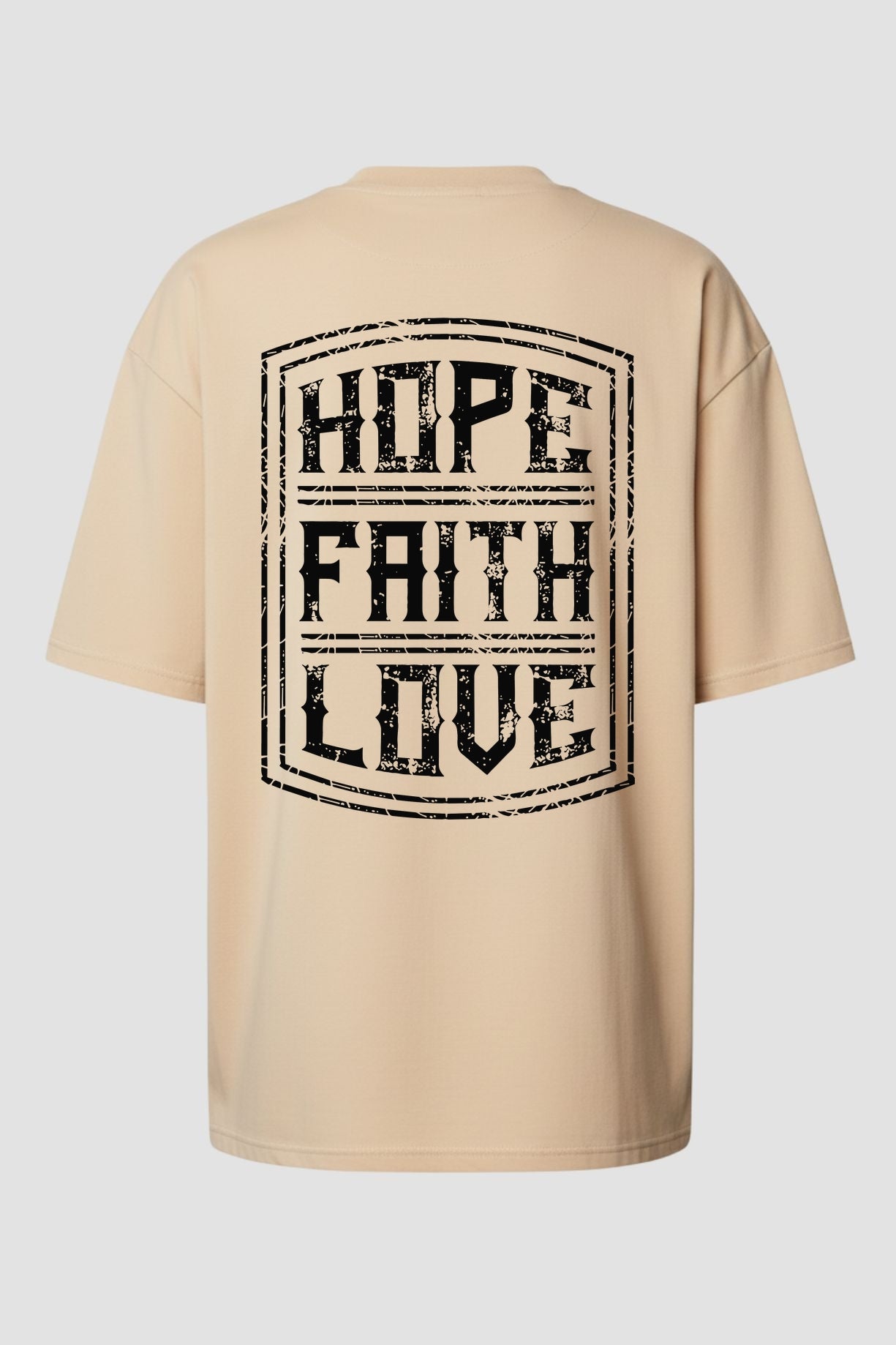 Oversized Suedine n. 108 - Hope Faith Love