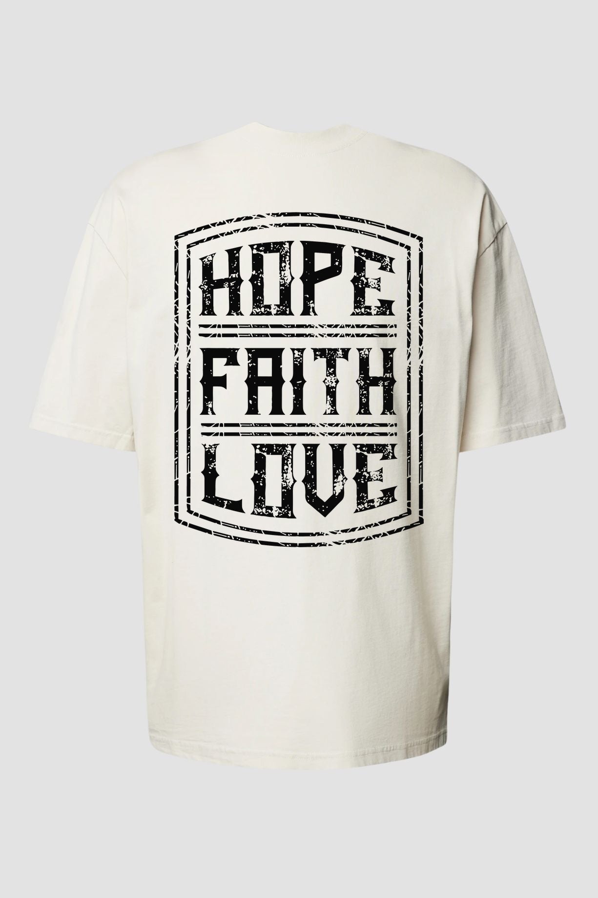 Oversized Suedine n. 108 - Hope Faith Love