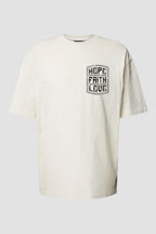 Oversized Suedine n. 108 - Hope Faith Love