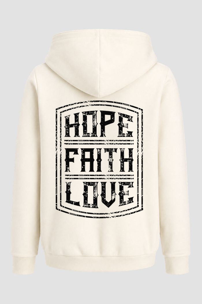 Moletom n. 108 - Hope Faith Love