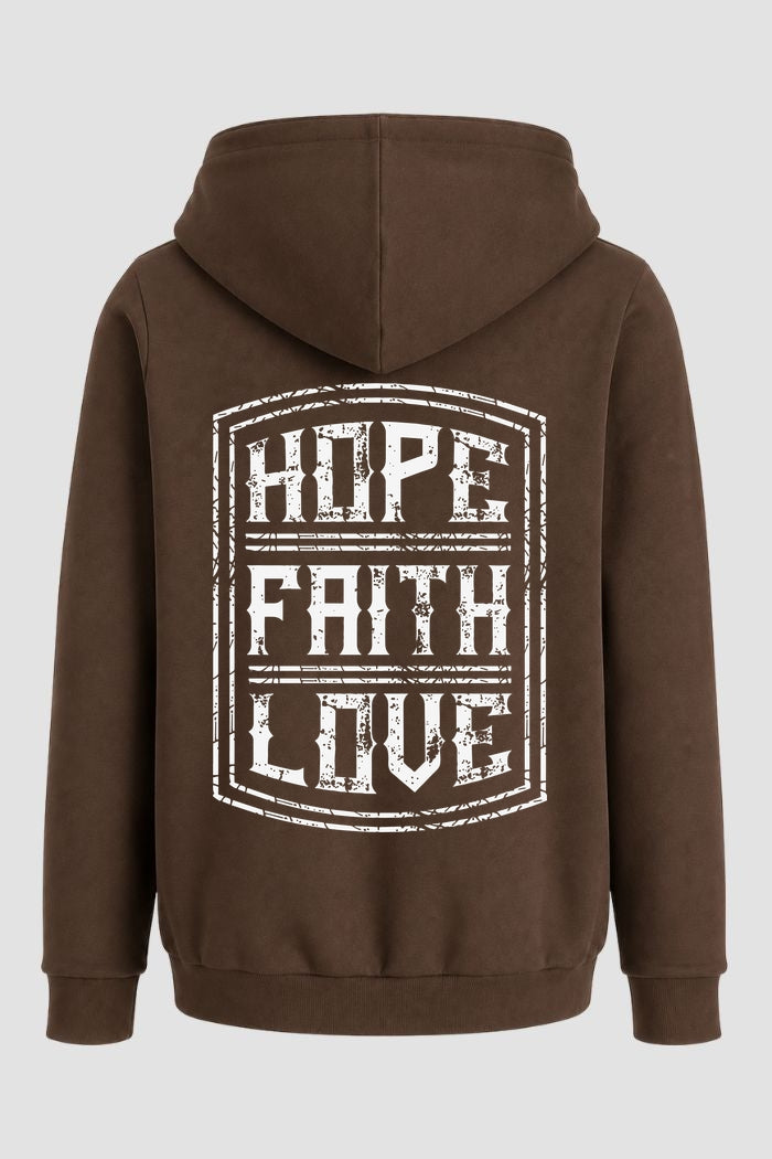 Moletom n. 108 - Hope Faith Love