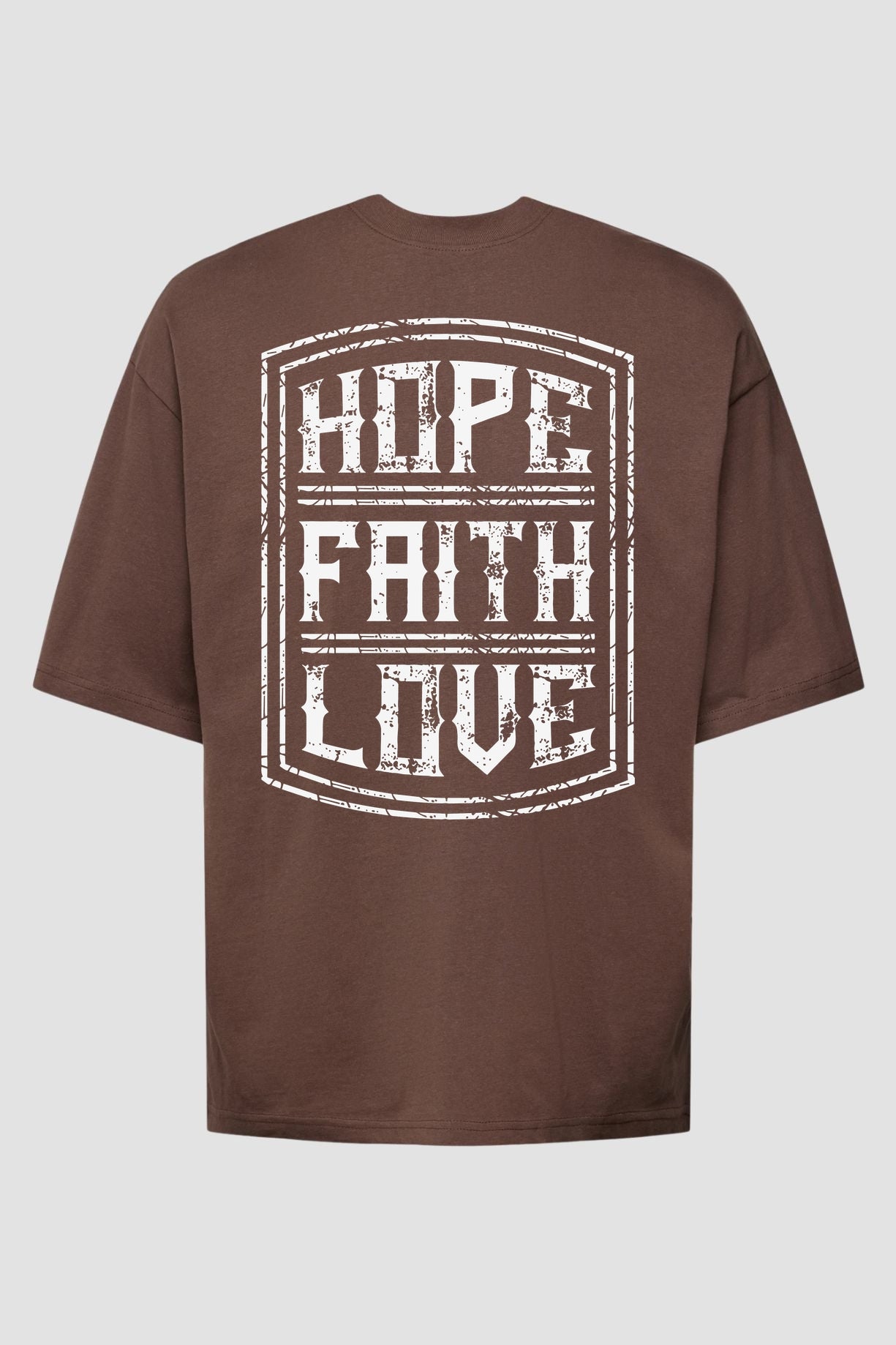 Oversized Suedine n. 108 - Hope Faith Love