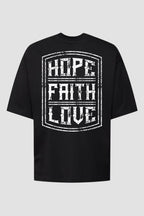 Oversized Suedine n. 108 - Hope Faith Love