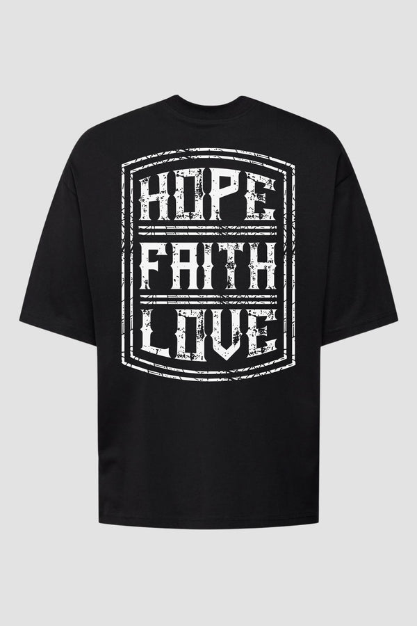 Oversized Suedine n. 108 - Hope Faith Love