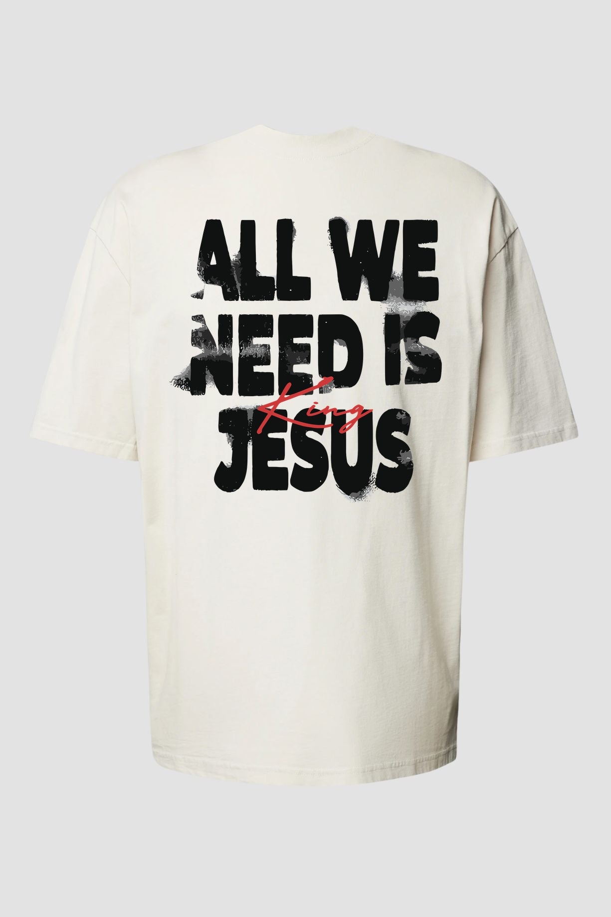 Oversized Suedine n.10 - All We Need Is King Jesus