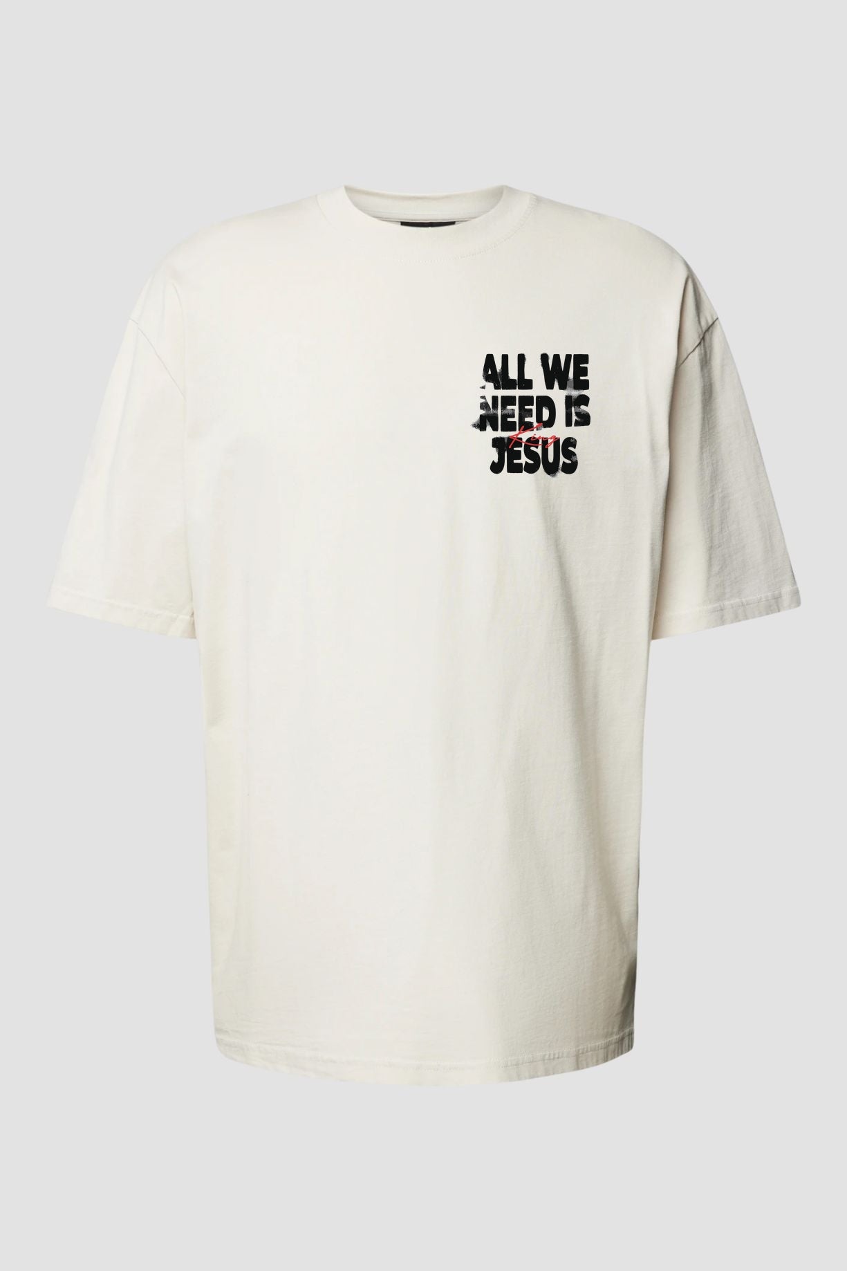 Oversized Suedine n.10 - All We Need Is King Jesus