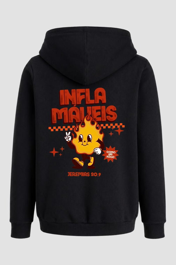 Moletom n. 115 - Inflamáveis Como O Fogo