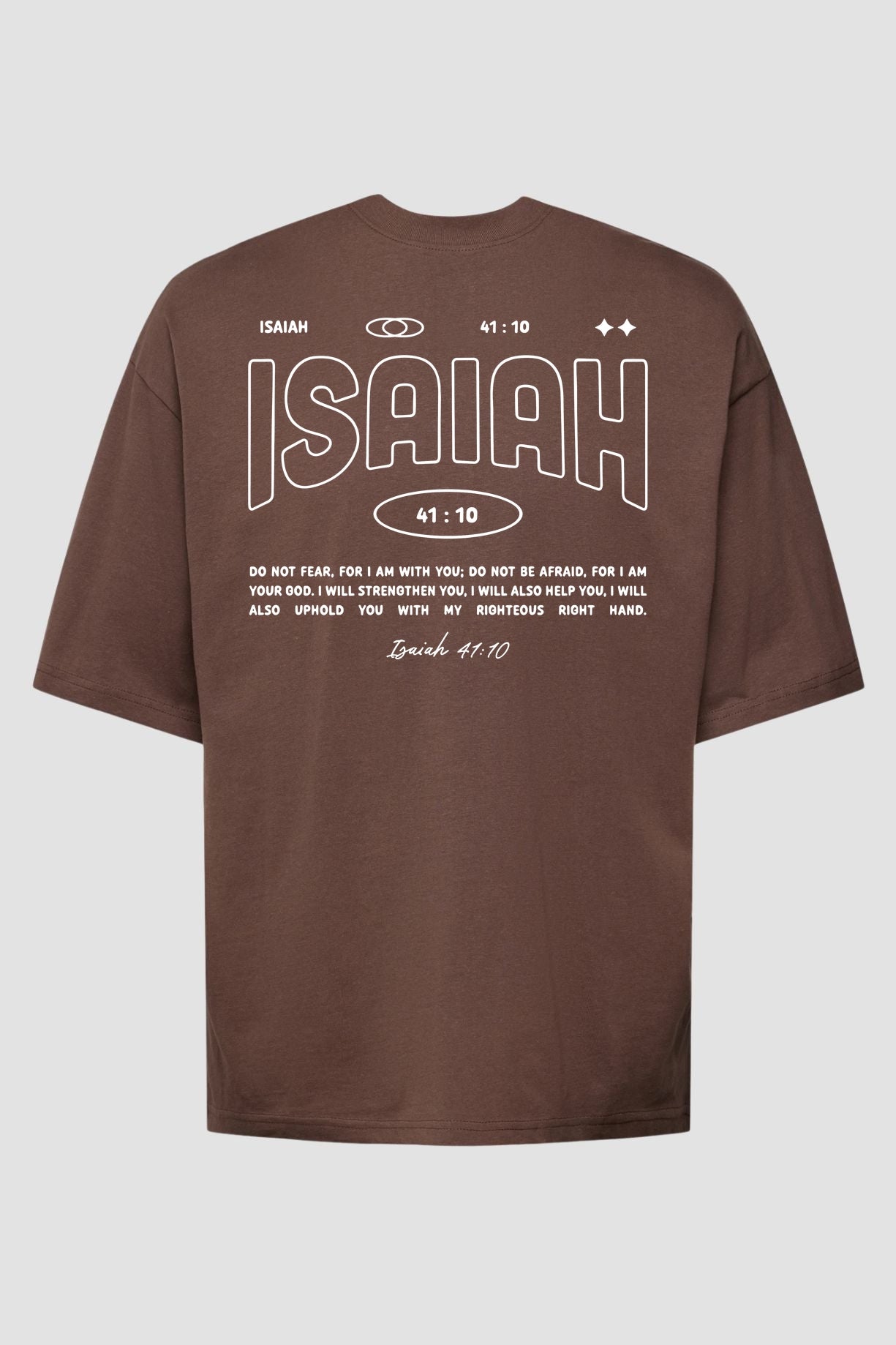 Oversized Suedine n. 117 - Isaiah 41:10