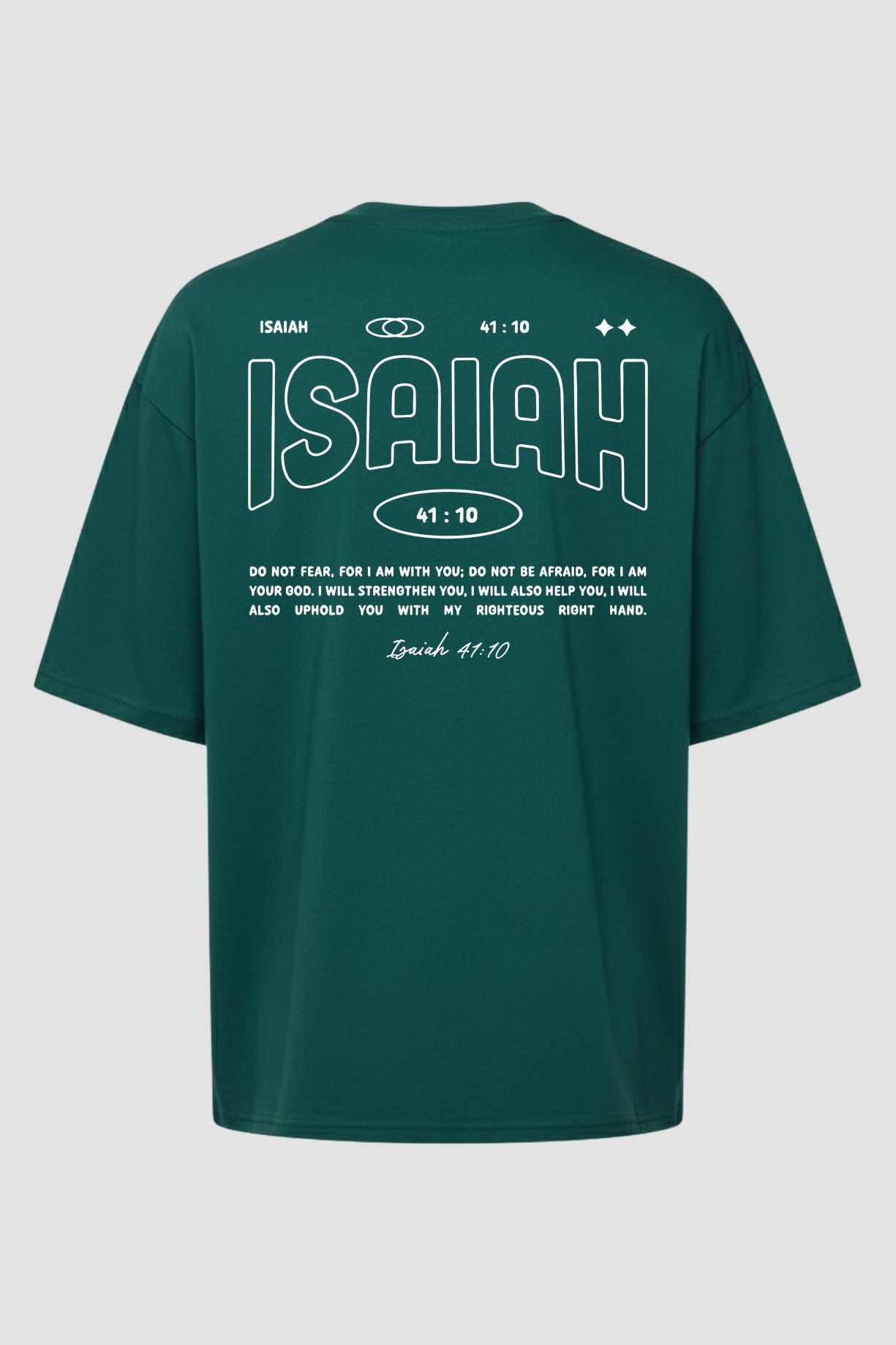 Oversized Suedine n. 117 - Isaiah 41:10