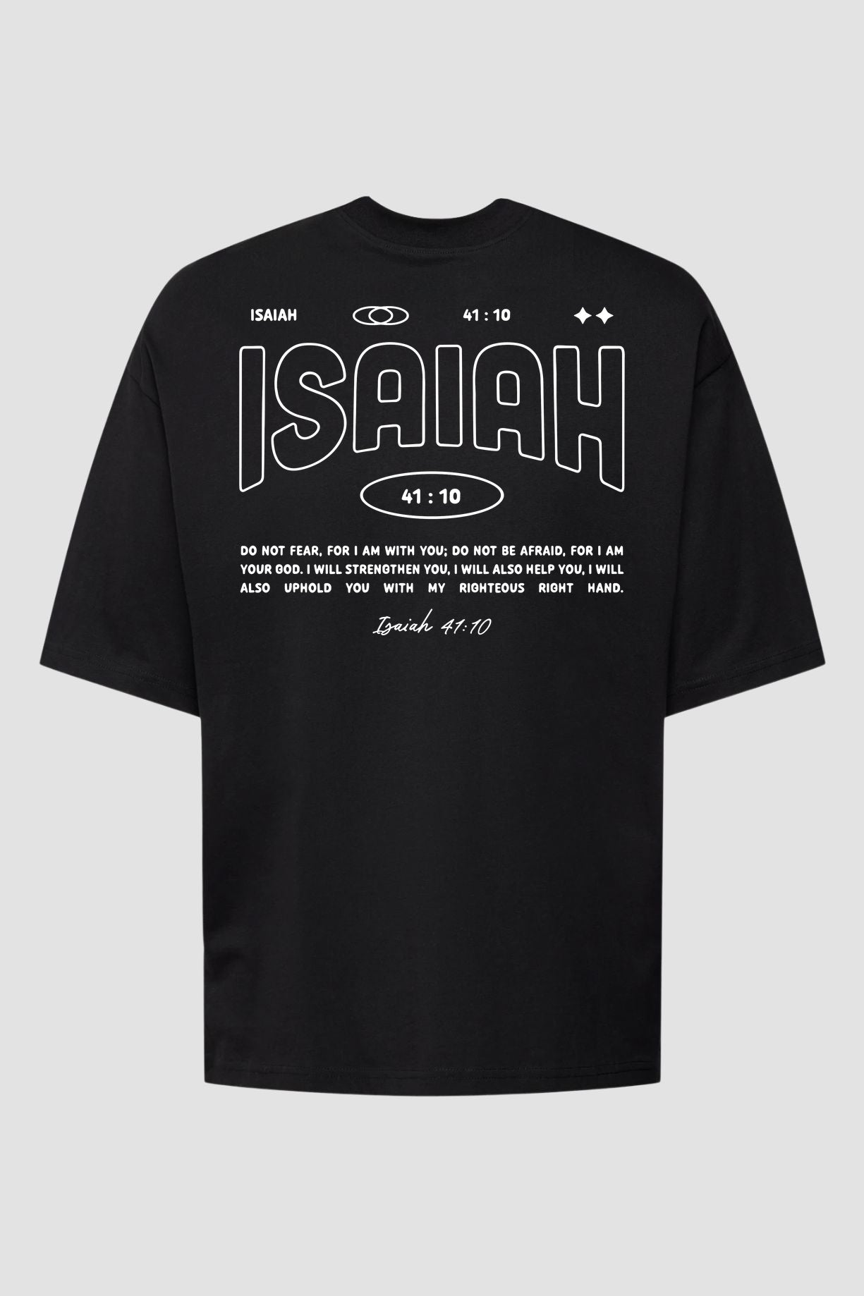 Oversized Suedine n. 117 - Isaiah 41:10