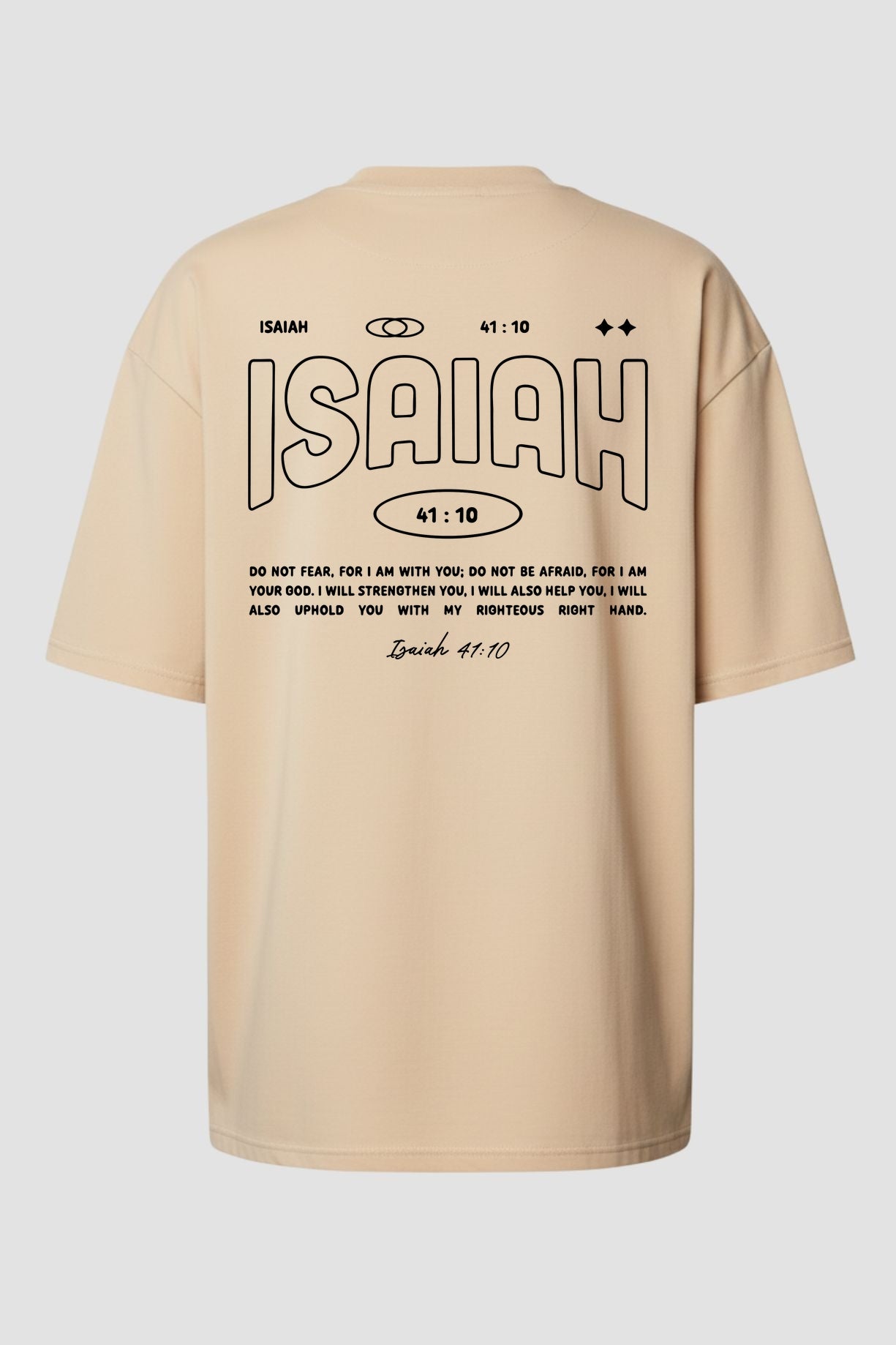 Oversized Suedine n. 117 - Isaiah 41:10