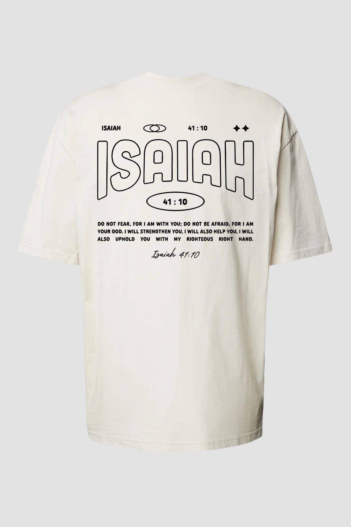 Oversized Suedine n. 117 - Isaiah 41:10