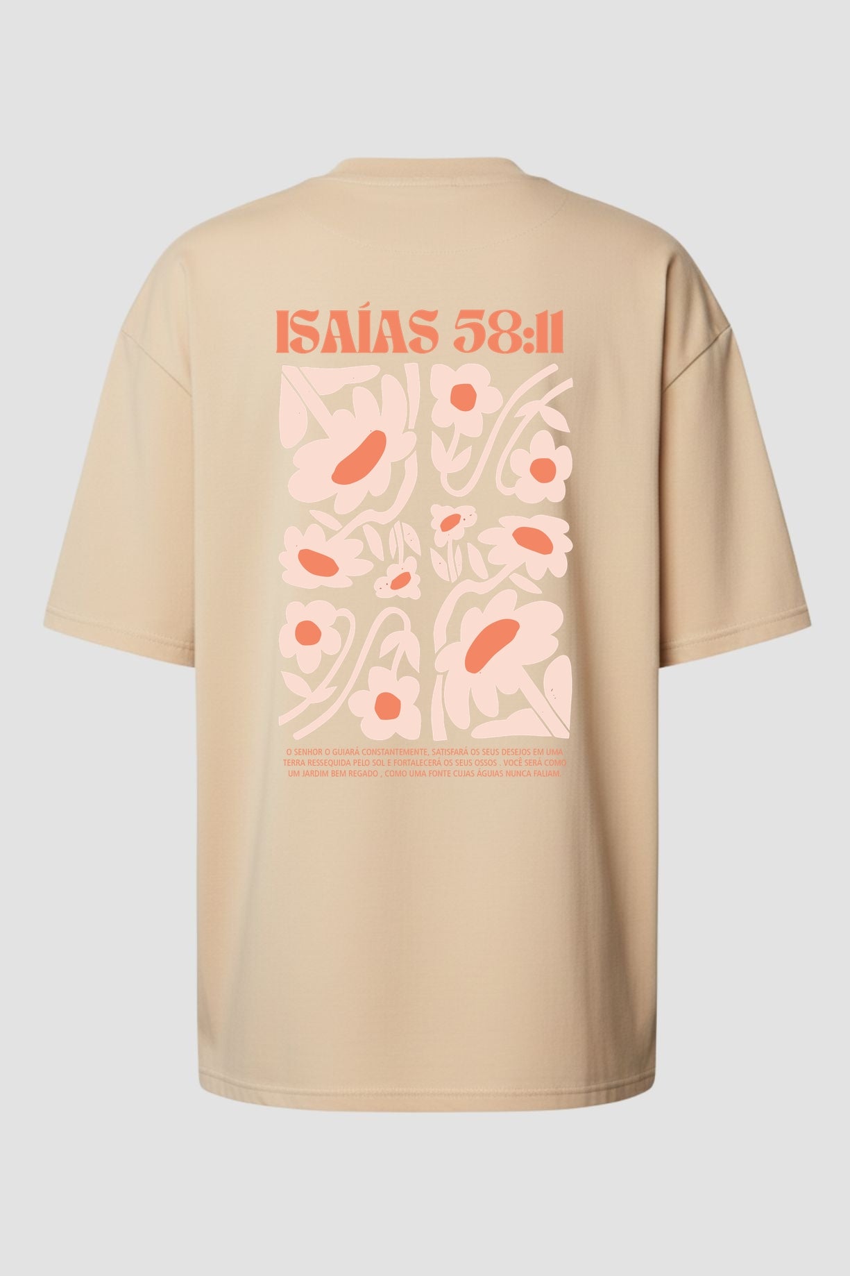 Oversized Suedine n. 118 - Isaías 58:11