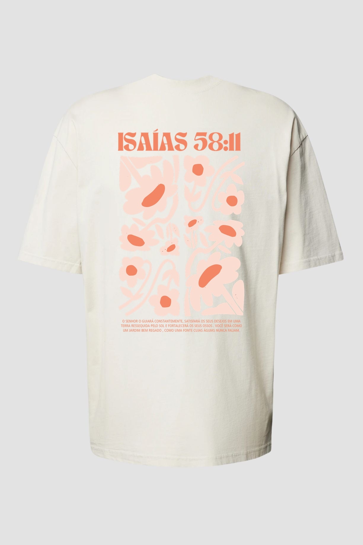 Oversized Suedine n. 118 - Isaías 58:11