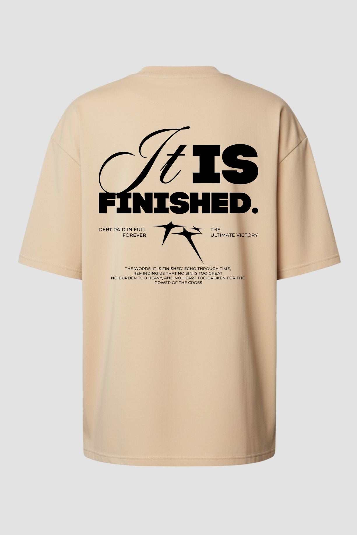 Oversized Suedine n. 119 - It Is Finished