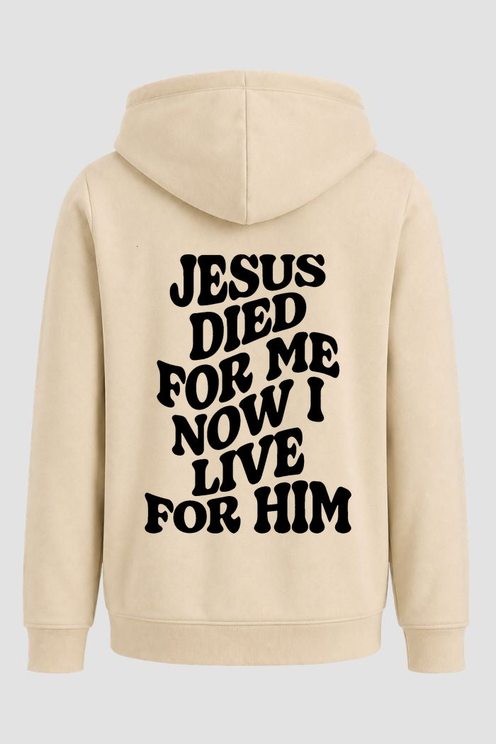 Moletom n. 123 - Jesus Died For Me