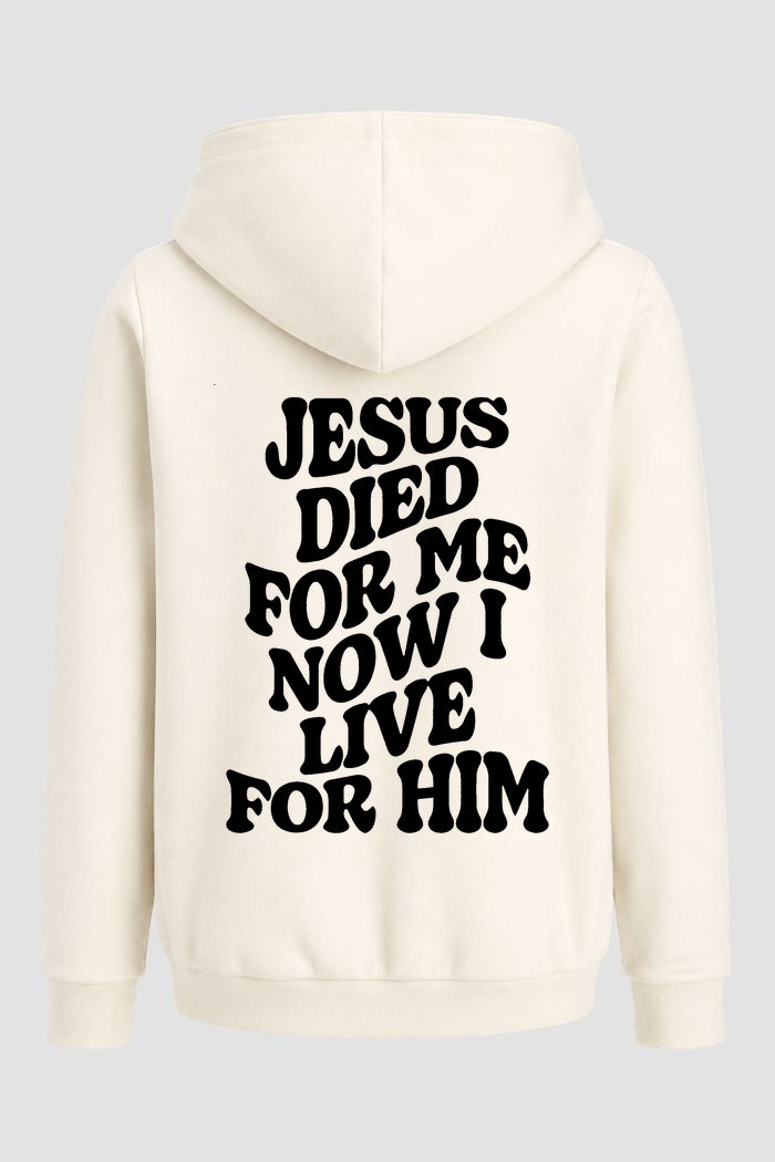 Moletom n. 123 - Jesus Died For Me