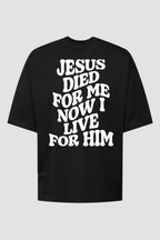 Oversized Suedine n. 123 - Jesus Died For Me
