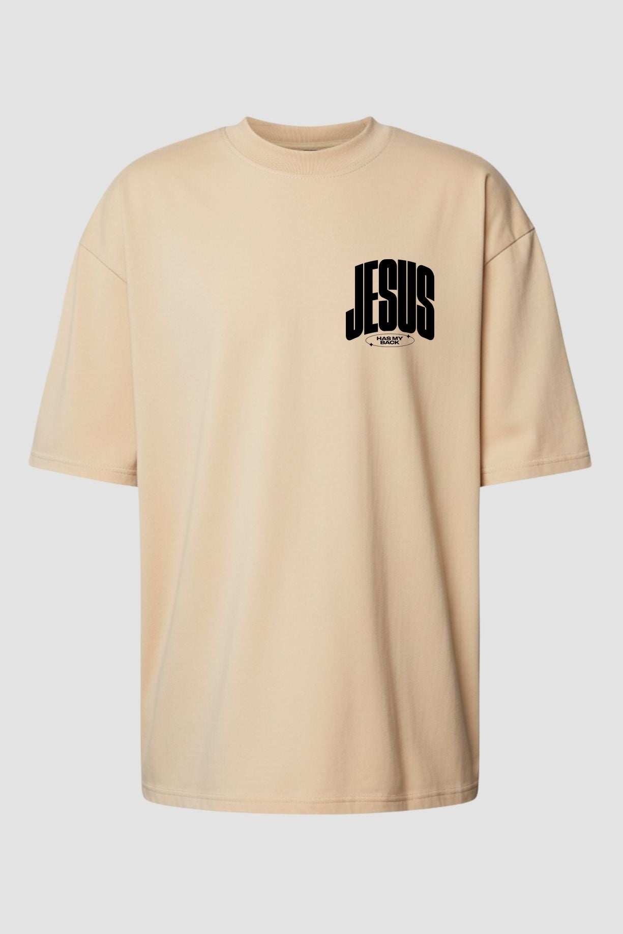 Oversized Suedine n. 125 - Jesus Has My Back