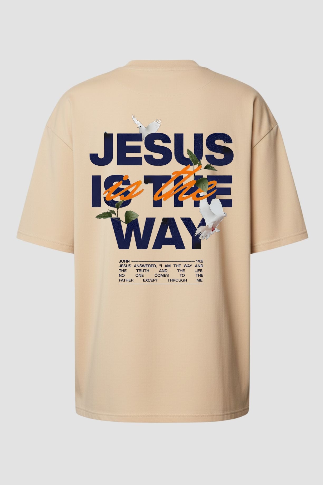 Oversized Suedine n. 126 - Jesus Is The Way
