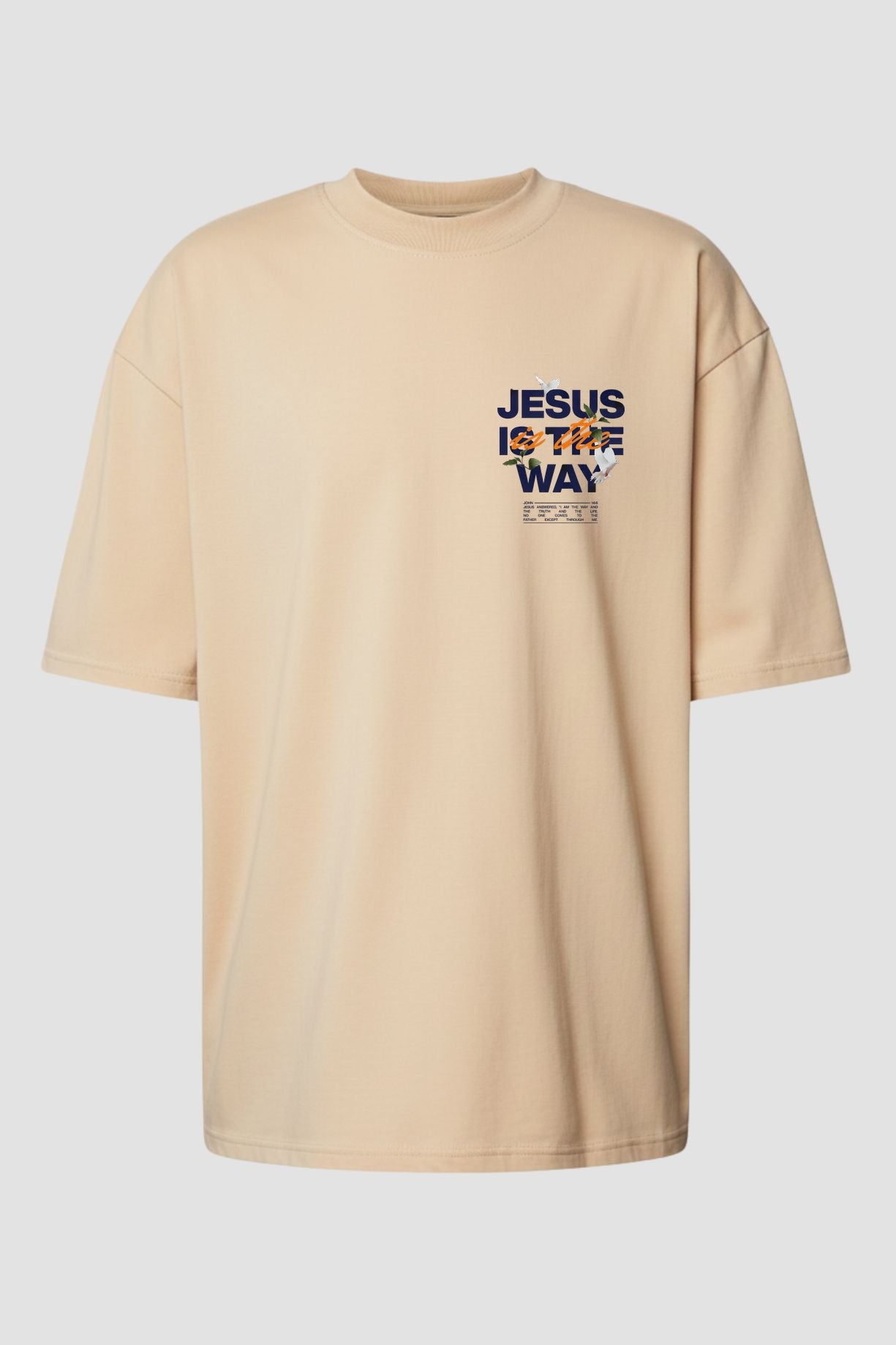Oversized Suedine n. 126 - Jesus Is The Way
