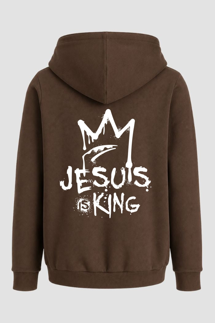 Moletom n. 129 - Jesus Is King Coroa