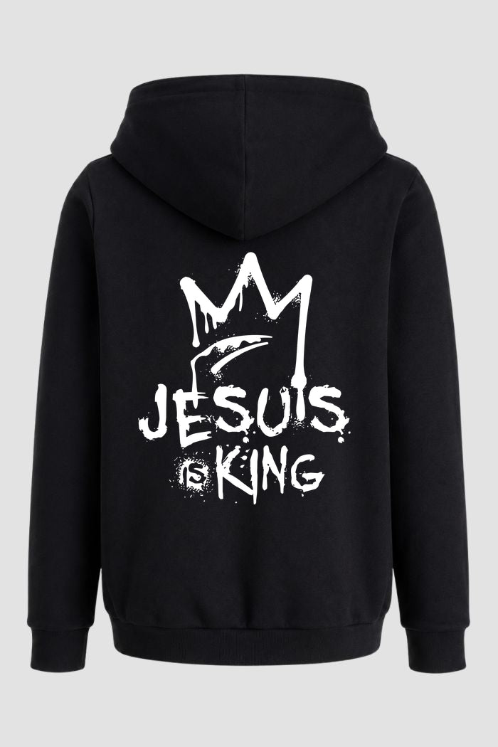 Moletom n. 129 - Jesus Is King Coroa