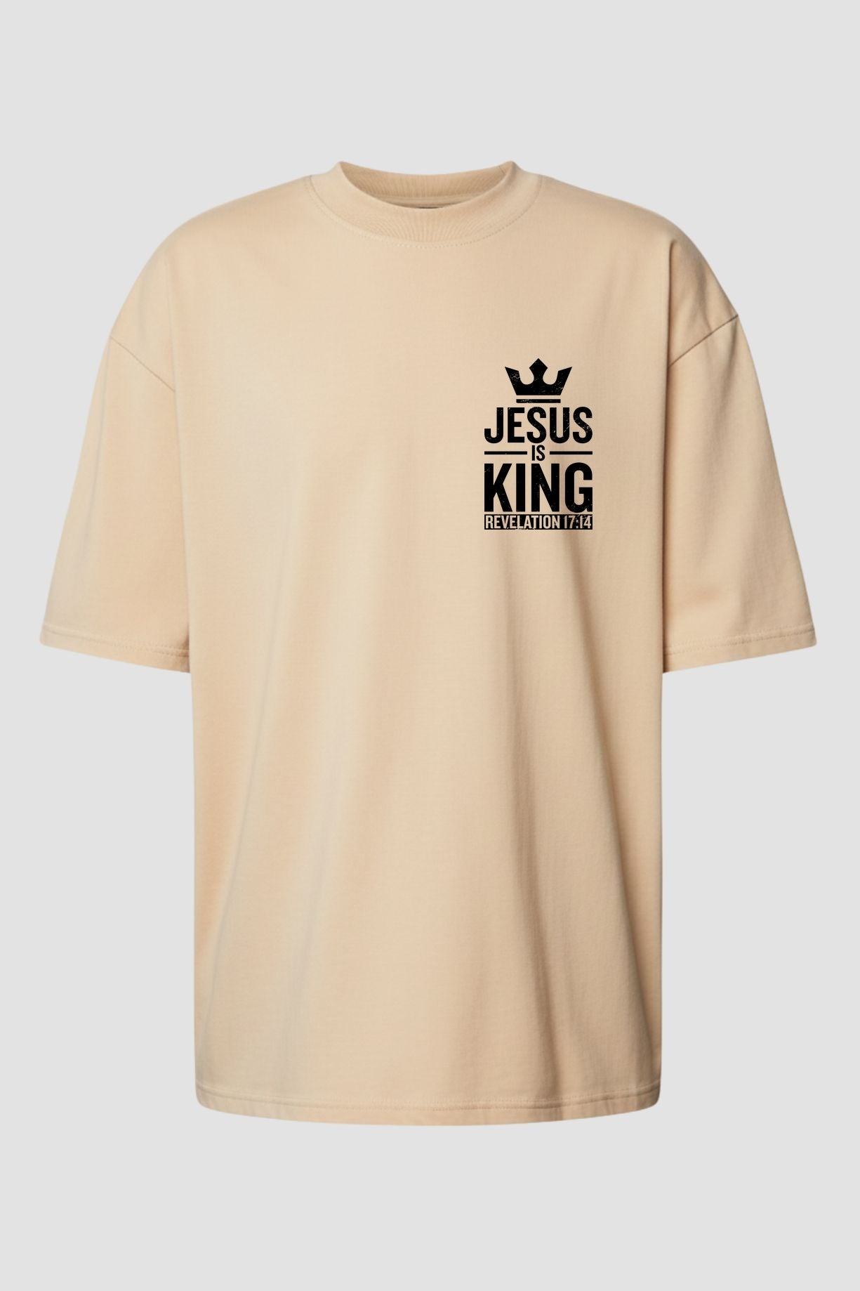Oversized Suedine n. 131 - Jesus Is King Revelation