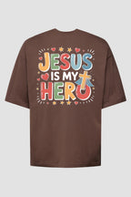 Oversized Suedine n. 132 - Jesus Is My Hero
