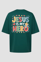 Oversized Suedine n. 132 - Jesus Is My Hero