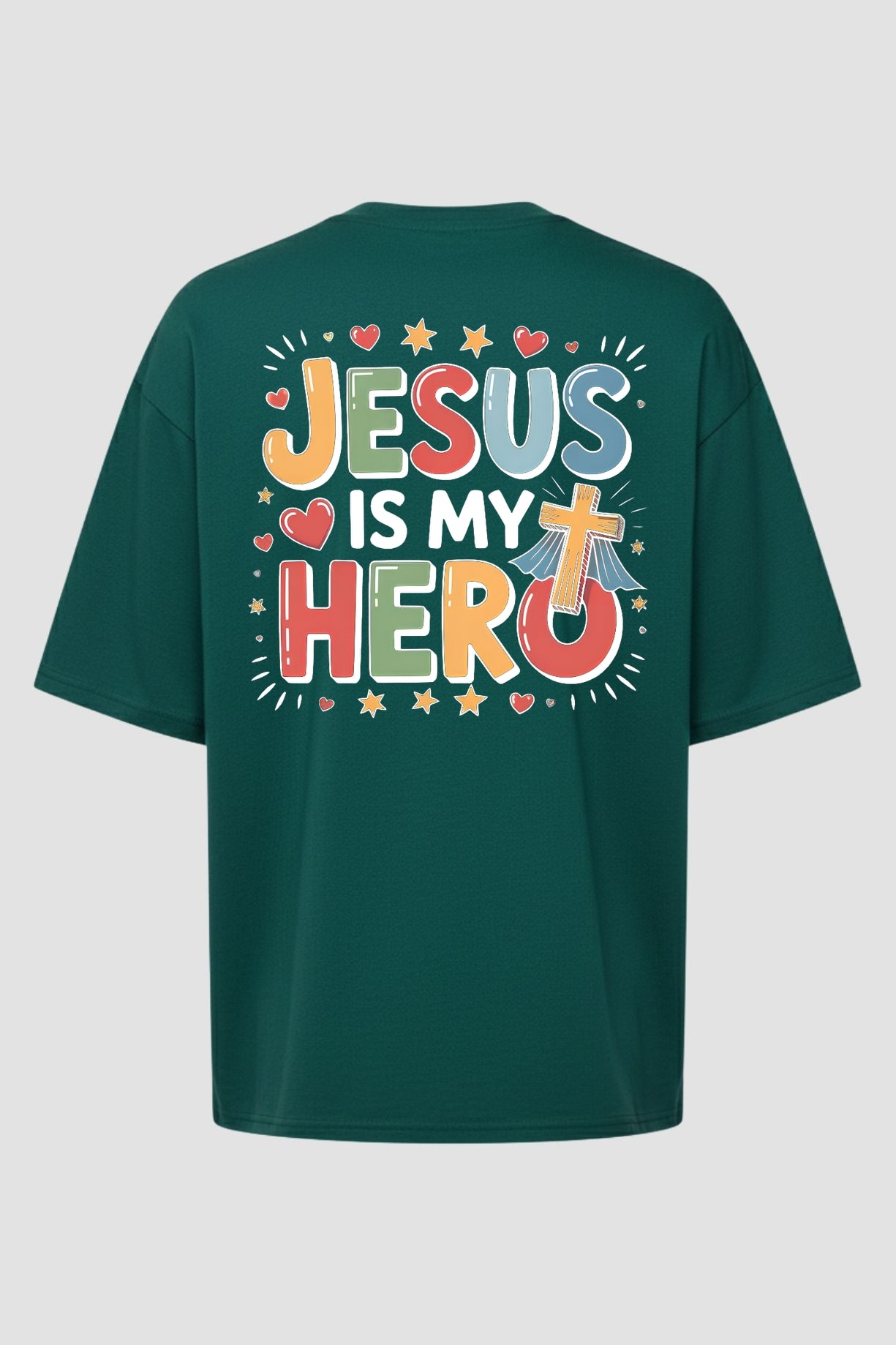 Oversized Suedine n. 132 - Jesus Is My Hero