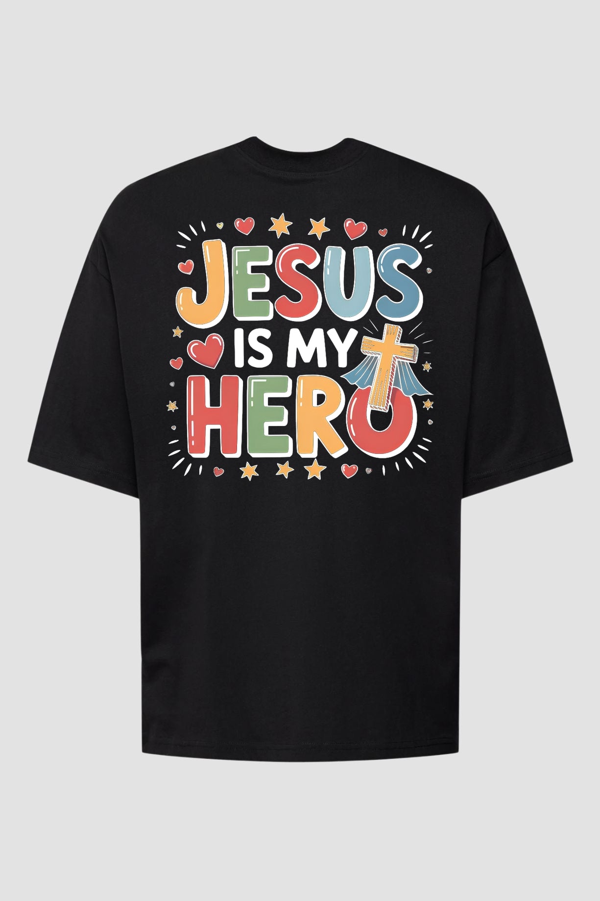 Oversized Suedine n. 132 - Jesus Is My Hero