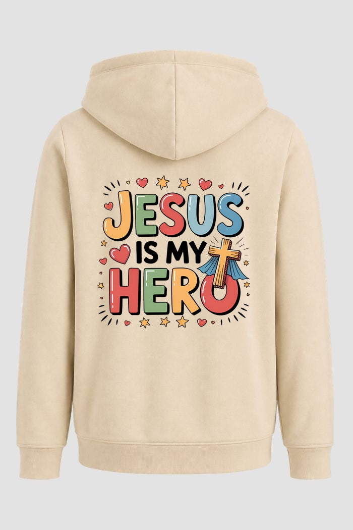 Moletom n. 132 - Jesus Is My Hero