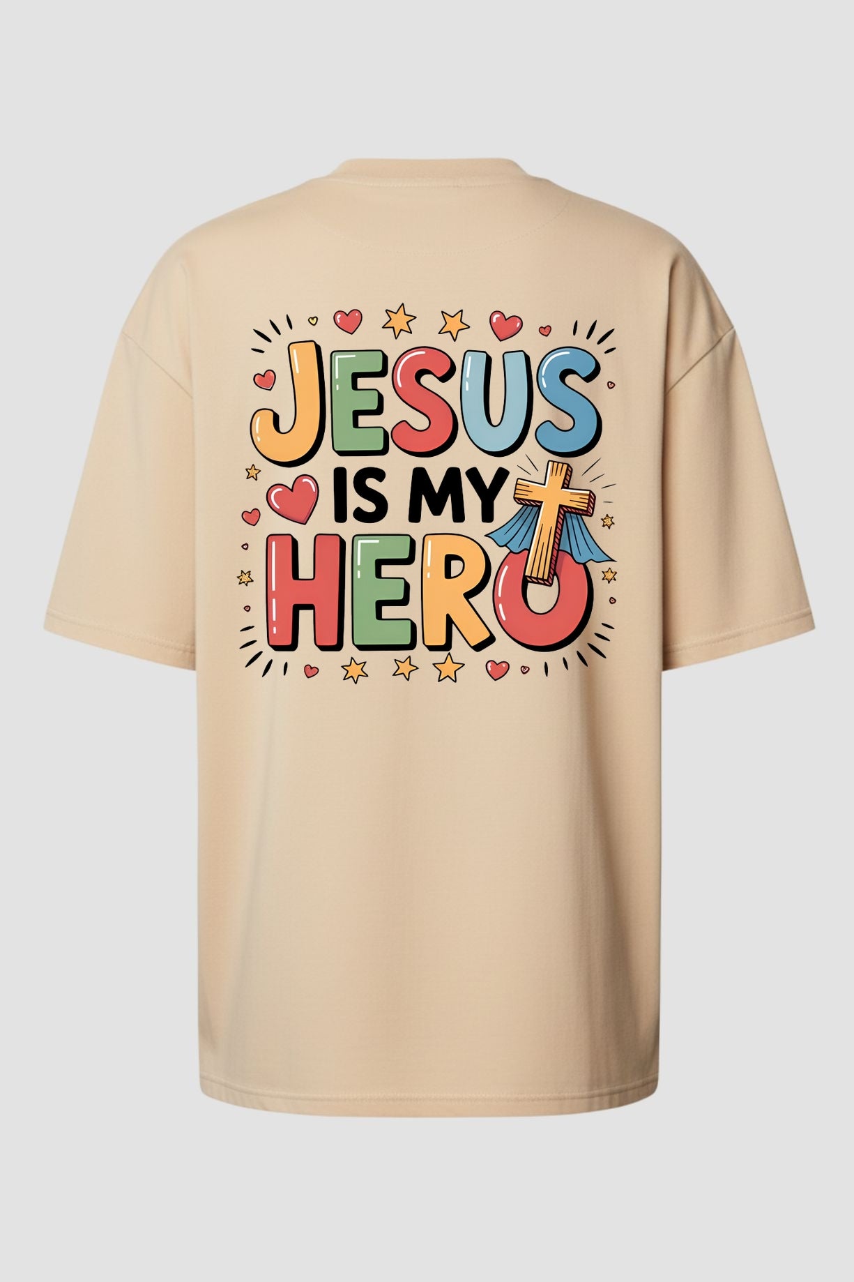 Oversized Suedine n. 132 - Jesus Is My Hero