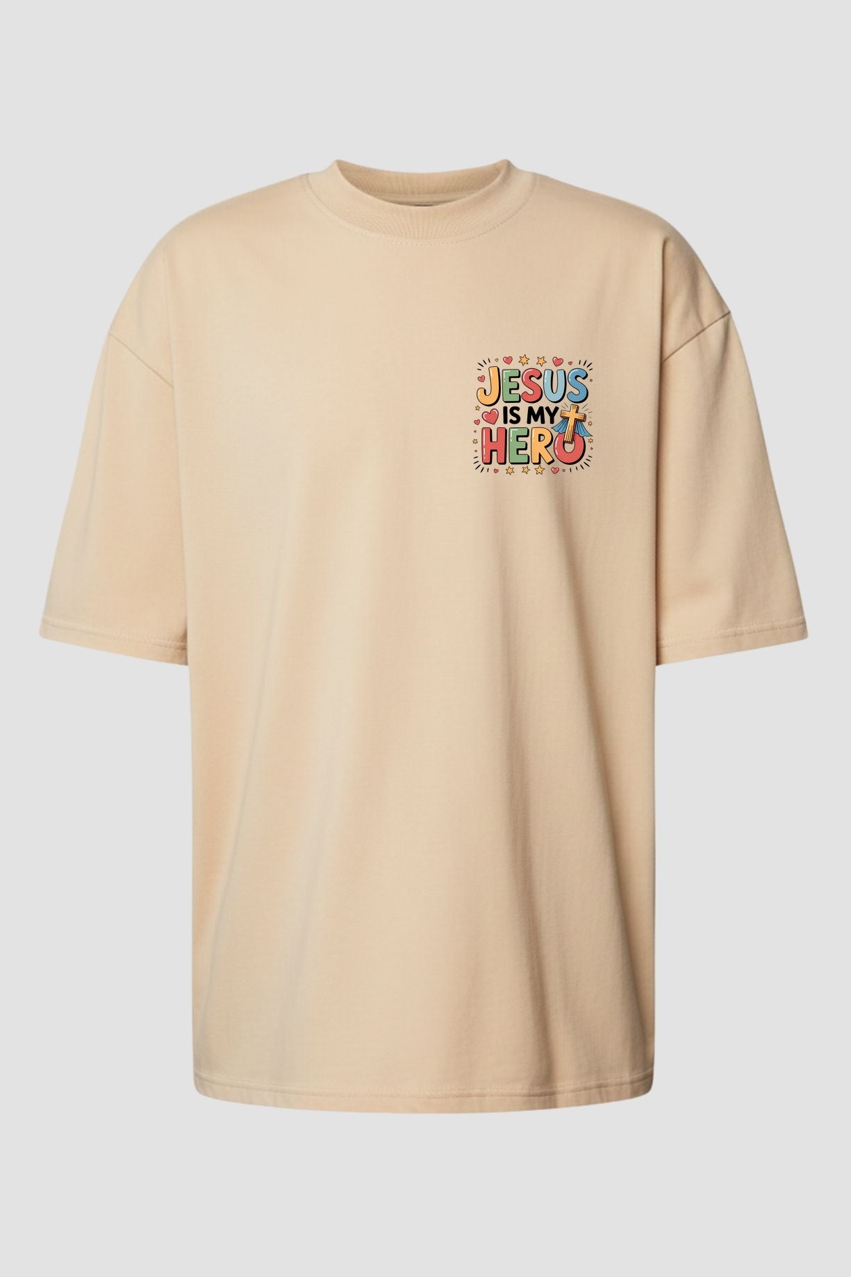 Oversized Suedine n. 132 - Jesus Is My Hero