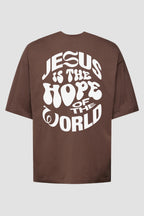 Oversized Suedine n. 134 - Jesus Is The Hope Of The World