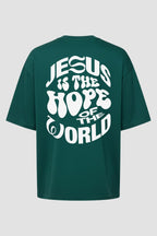 Oversized Suedine n. 134 - Jesus Is The Hope Of The World