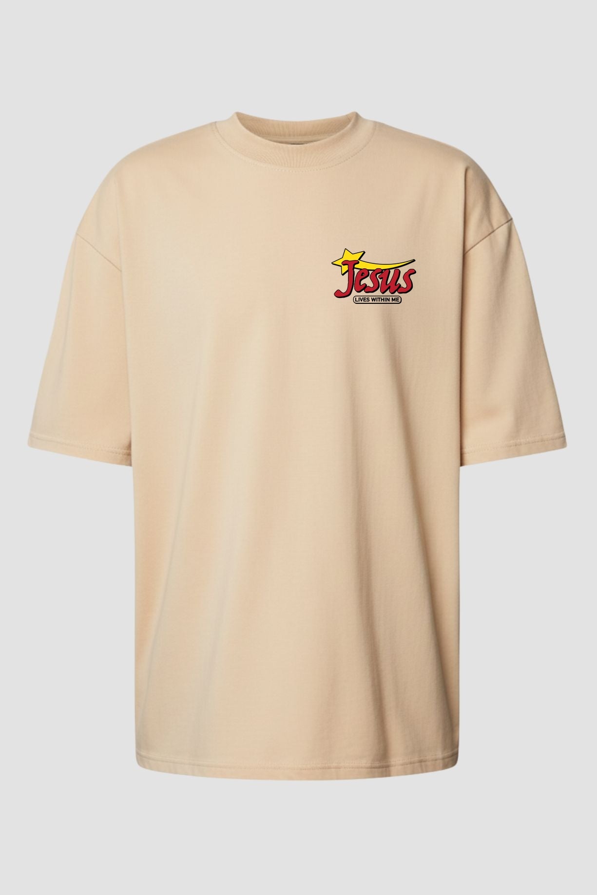 Oversized Suedine n. 138 - Jesus Lives Within Me