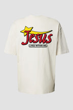 Oversized Suedine n. 138 - Jesus Lives Within Me