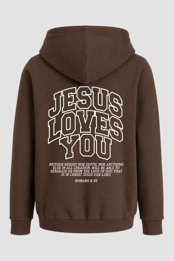 Moletom n. 139 - Jesus Loves You Singular
